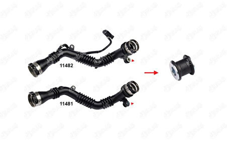 KAUÇUK PARÇA RENAULT FLUENCE 1.6 DCI 2014 144602899R