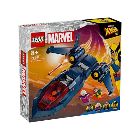 76281 Lego Marvel X-Men X-Jet 359 parça +8 yaş