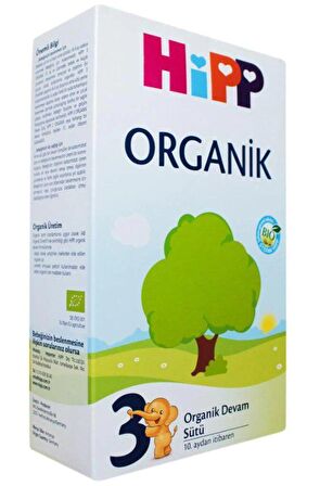 Hipp 3 Organik Devam Sütü 300 gr