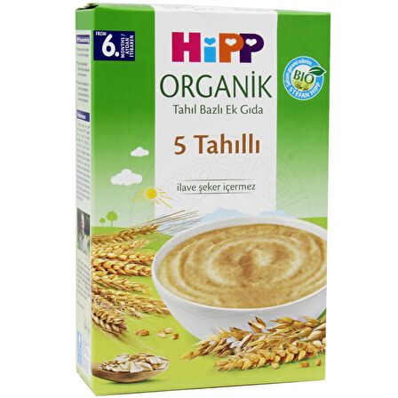 Hipp Organik 5 Tahıllı 200 gr