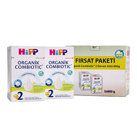 HiPP Organik Combiotic Devam Sütü 2x800 gr