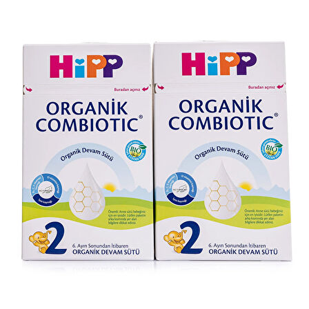 HiPP Organik Combiotic Devam Sütü 2x800 gr