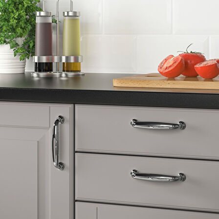 Kulp, krom kaplama, 112 mm, 2 adet