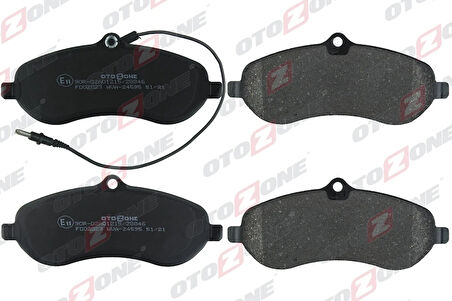 ÖN BALATA FİŞLİ EXPERT-SCUDO-JUMPY-1.6-2.0 MTJ 2007 ABS SİZ GDB1718 4253 64 4253 65 77364512 WVA24595