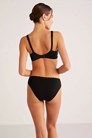 Kom Rosenna Toparlayıcı Sütyen - Siyah - 90D