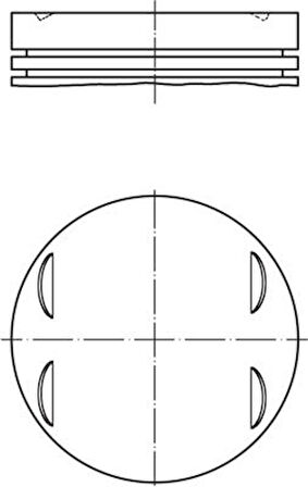 PISTON SEGMAN 0.50MM 84.50MM BMW M54 B30 E46 E39 E60 E65 E83 E53 Z3 Z4 11257506222