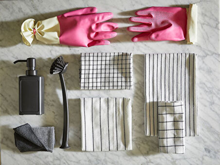 Bulaşık fırçası, siyah, 29 cm