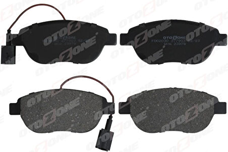 ÖN FREN BALATASI OPEL COMBO D 2012 PUNTO EVO 1.3-1.4-1.6D MTJ 2009 500-500C 1.3DMJ 2010 GRANDE PUNTO 1.6DMTJ 2009 ÇİFT FİŞLİ 95518218 77365468 71770012 77366530