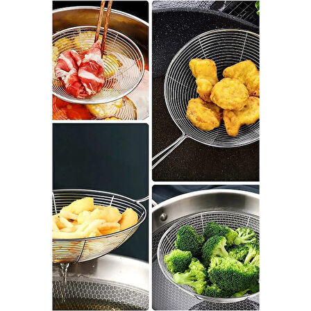 Paslanmaz Çelik Kevgir 