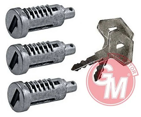 KAPI KİLİT ŞİFRE TAKIMI 3 LÜ SET RENAULT R12 TOROS 7701348432