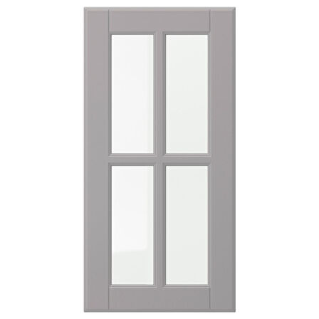 Cam kapak, gri, 30x60 cm