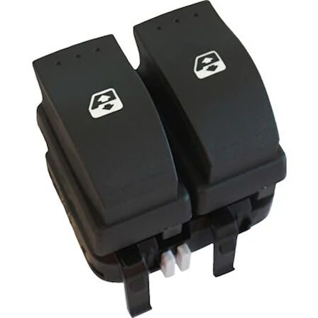 CAM DÜĞMESİ ÖN SOL MEGANE 2 CAM ANAHTARI DYNAMIC ÇİFTLİ 8200315042 8200315042