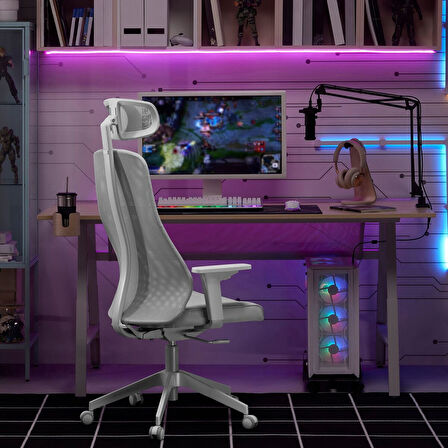 Mikrofon kolu, antrasit, vida bağlantılı