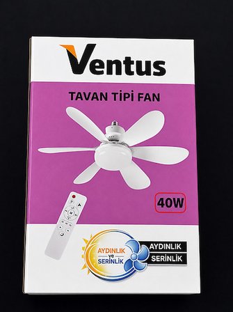 IŞIKLI TAVAN VANTİLATÖRÜ