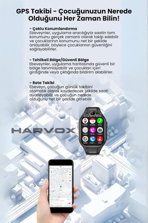HX Kids 4G Pro Akıllı Çocuk Saati