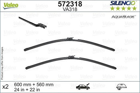 SILECEK SUPURGESI TAKIMI 600MM / 560MM MERCEDES S-CLASS COUPE C217 2015 ISITMALI A2178202000