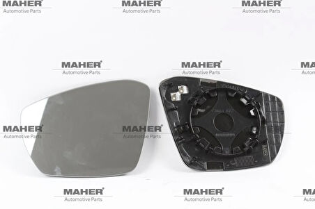 AYNA CAMI OCTAVIA 2013 ELEKTRİKLİ, ISITMALI SOL 5E0857521 (2 ADET)