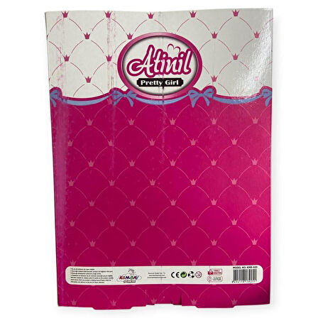 KMB-925 - SAÇ BAKIM SETİ AKSESUARLI KUTULU BEBEK