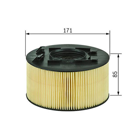 HAVA FILTRESI BMW N42 N45 N46 E46 2001-2005 13717503141