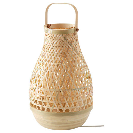 Abajur, bambu, 36 cm