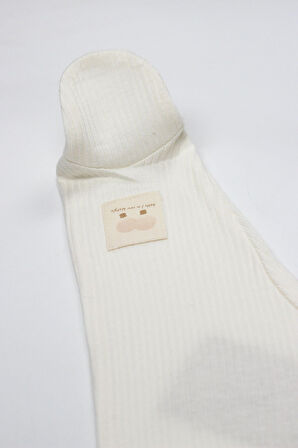 Bistyle Modal Flying Balloons Patikli Pantolon BS16122 Ekru