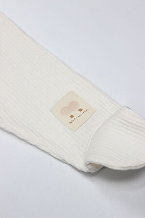 Bistyle Modal Flying Balloons Patikli Pantolon BS16122 Ekru