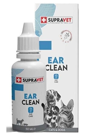 Ear Clean Kedi Köpek Kulak Temizleme Solüsyonu 50 Ml