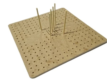 Ahşap Motifbank 30*30 cm 6 mm