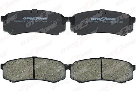 ARKA FREN BALATA MITSUBISHI PAJERO 3.2L 598W DI-D 07- / TOYOTA LAND CRUISER 4.2L 1HZ HZJ80 1990-1997 / LAND CRUISER PRADO 3.0L 1KD-FTV 1KZ-TE KZJ90 KDJ120 D-4D 1996-2009 0446660010 0449260010 4605A389