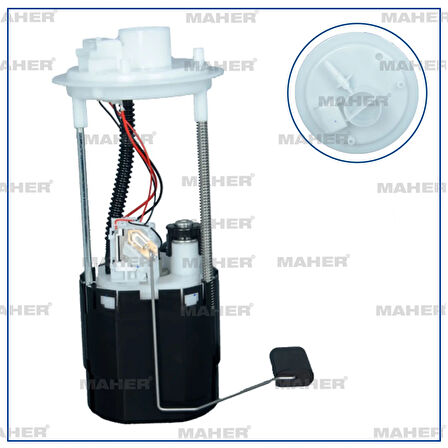 DEPO ŞAMANDIRASI KOMPLE DOBLO 2001 1.2-1.4-1.6 51709819
