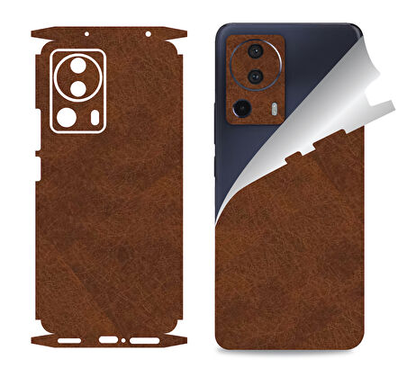 Xiaomi Mi 13 Lite için uyumlu 360 full arka ve yan kaplama koruma sticker TABA DERİ