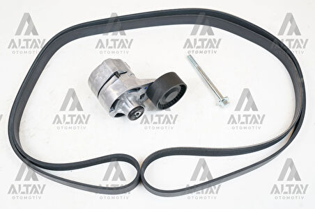 VANTİLATÖR GERGİ SETİ FORD TRANSİT 5347 KLİMALI (7PK2842 & APV2836) GKFD015