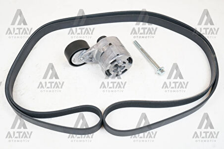 VANTİLATÖR GERGİ SETİ FORD TRANSİT 5347 KLİMALI (7PK2842 & APV2836) GKFD015