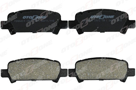 ARKA FREN BALATA SUBARU IMPREZA 2.0L EJ20 GC GD 1998-2005 / FORESTER 2.0L EJ20 S TURBO SF 1999-2002 / OUTBAC 26696FC001 26696AG020 26696FC002