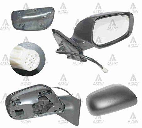 AYNA DIŞ DİKİZ YARIS 2006-2011 ELEKTRİKLİ ISITMALI SAĞ 87910 0D260