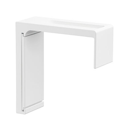 Duvar bağlantı parçası, beyaz, 6 cm