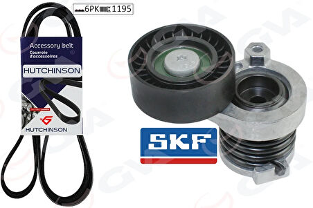 KAYIŞ SETİ RENAULT CLIO 4 2012 CAPTUR 1 2013 MEGANE 4 2016 TALISMAN 2016 DACIA SANDERO 2 2012 LODGY 2013 DOKKER 2013 NISSAN JUKE 2012 1.5DCI 117202495R 117206096R 117207126R