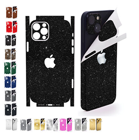 İphone 16 pro max için 360 full arka kaplama koruma sticker kılıfsız kullanım - 14 FARKLI RENK