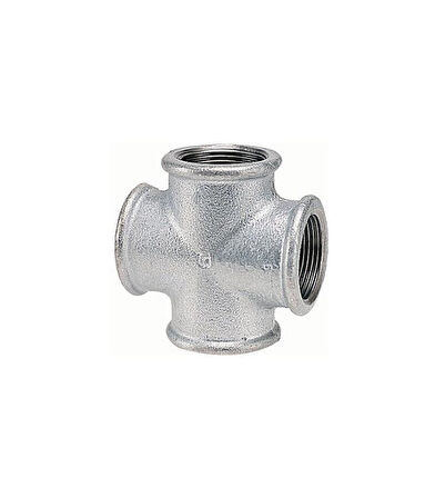 3/4 Galvaniz İstavroz Te (Kuruva)