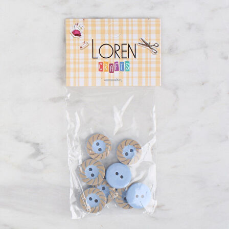 Loren Crafts 8 li açık mavi - 350