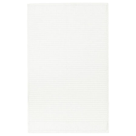 Ayak havlusu, beyaz, 50x80 cm