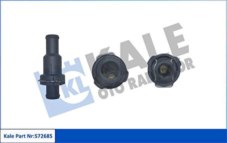 TERMOSTAT FLANŞ 75 C AUDI A3-Q3-VW EOS-GOLF-JETTA-PASSAT-TIGUAN 1K0121113A