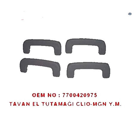 TAVAN EL TUTAMAĞI KOLÇAK CLIO GRİ 8200081864