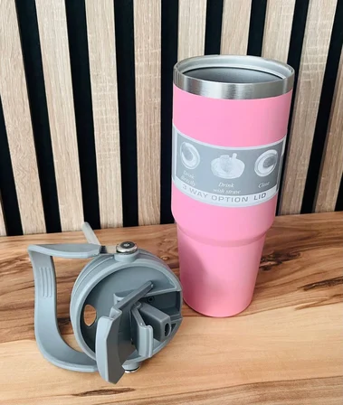Kişiye Özel 900 ml Vakumlu Paslanmaz Çelik Termos