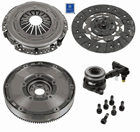 DEBRIYAJ SETI BASKI BALATA-VOLAN-BILYA 4 LU KIT REPSET DMF FOCUS 3 2011-2014 1.6 TDCI VOLVO C30 1.6D 2010-2012 S40 2 1.6 D2 540 D2 5501.6 D2 2010-2012 OYNAR GOBEK VOLANLI AV61 7C625 AA 31492819 Y650 16 610C