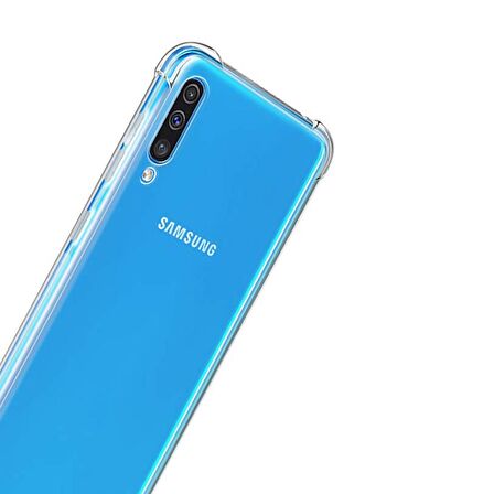Gpack Samsung Galaxy A50s Kılıf AntiShock Ultra KorumaNano Glass