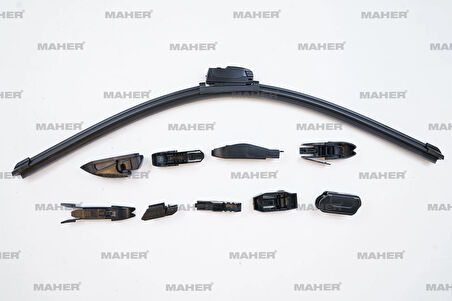 SİLECEK SÜPÜRGESİ TEK TİP ÜNİVERSAL 10 APARATLI 22 MUZ (550MM) 29974