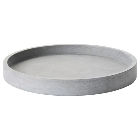 Saksı altlığı, açık gri, 19 cm