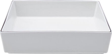 Karaca Silver Square 20 Parça 6 Kişilik Kare Kahvaltı Seti