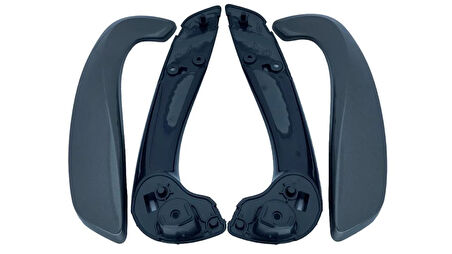 KAPI İÇ KOLÇAK KOMPLE TAKIM R-L FÜME FLUENCE-MEGANE 3 809540287R 809602788R